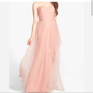 Amsale Blush Bridesmaids Dress size 4